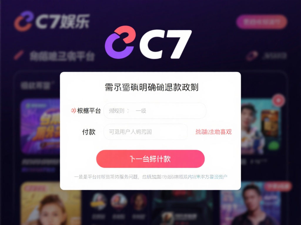 c7娱乐能退吗?了解退款政策与具体操作流程详解 (c7娱乐能退款吗?详解退款政策与具体操作流程) 首先,我们需要明确,c7娱乐作为一个正规的娱乐平台