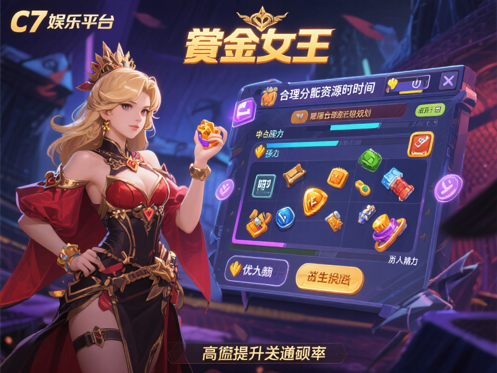 掌握C7娱乐赏金女王技巧,轻松提升游戏胜率与收益攻略 (掌握C7娱乐赏金女王技巧,轻松提升游戏胜率与收益全攻略) 合理分配资源与时间
在C7娱乐平台上,赏金女王的